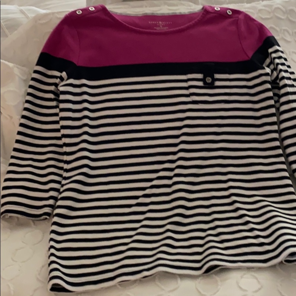 Karen Scott striped shirt
